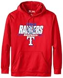 MLB Texas Rangersメンズsa2フリースパーカー L レッド