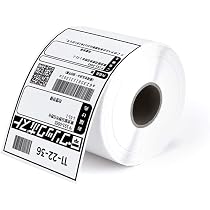 Amazon.co.jp: MUNBYN 感熱ラベルシール クリックポスト対応 A6サイズ