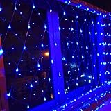 Fuloon 1.5M x 1.5M 144球防水 LEDネットライト クリスマスイルミネーション　屋内外装飾用　防水国際基準IP44　8種類切替モード　　窓やベランダ クリスマスツリーの装飾に！ (