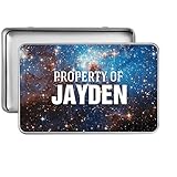 Property Of Jaydenスペースボックス: Small Rectangle Storage Tin No Size グレー