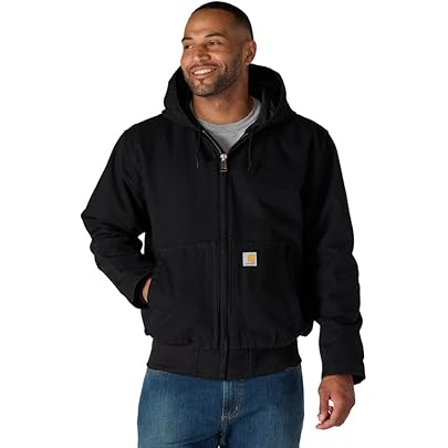 Carhartt Men's Sherpa Lined Sandstone Sierra Jacket J141 - multi