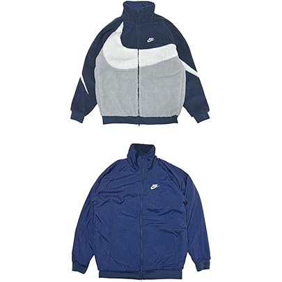 Amazon | NIKE ナイキ ビッグスウッシュ 厚手ハイロフトフリース