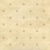 Chesapeake HTM49477 Polka Cream Pinecone Ditzy Toss Wallpaper [並行輸入品]