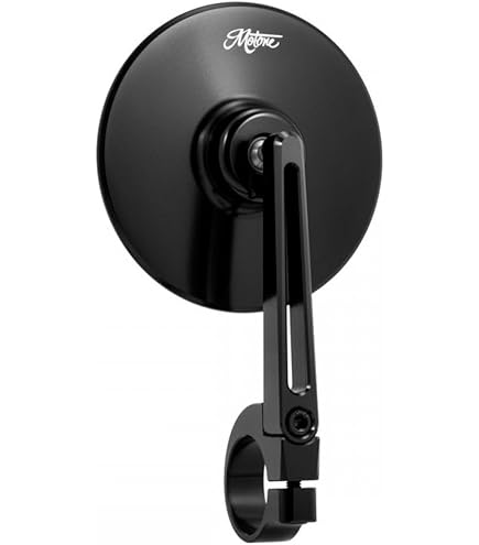 Amazon | KiWAV バーエンドミラー ウルトラ 黒 M8ネジ式 左右セット