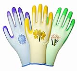 Cordova 38913 Latex Dipped Gloves with Floral Print [並行輸入品]