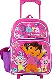 Dora the Explorer 16 Inch Large Rolling Backpack. [並行輸入品]