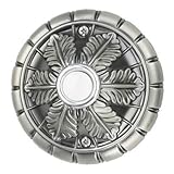 Craftmade bsmed Medallion PushbuttonサーフェスThe Designerコレクションから、 シルバー BSMED-AP
