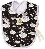 KILLY EDNA(キリーエドナ)ラウンドビブ(ギフトボックス入り)・ユニコーン(ブラック)