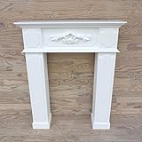 マントルピース　ホワイト　コンソール　幅80　幅800【MPR800-B】