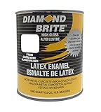 Diamond Brite Paint 80000 1-Quart Latex Gloss Enamel, White [並行輸入品]