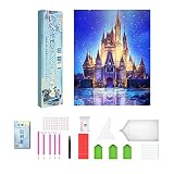 WIWISI ダイヤモンドアート キット ダイアモンドビーズ絵画キット DIY・手作り絵画手芸キット 5D モザイクアート ダイヤモンド塗装 全面貼り付けタイプ 6+