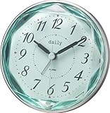 DAILY ファンシー電子音目覚し ジュエレット 緑色 4SE546DA05