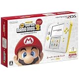 【整備済み品】 任天堂 Nintendo ニンテンドー2DS スーパーマリオパック【ホワイト×イエロー】 本体のみ SDカードフルフォーマット済み