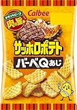 [サッポロポテト] カルビー サッポロポテト バーベQあじ 24g×24袋