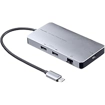 サンワサプライ USB Type-C ドッキングステーション Amazon.co.jp: サンワサプライ USB Type-Cドッキングステーション（4K