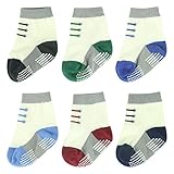babibean Baby Boy 's Girls 'ノンスリップソックス用新しいBornメアリージェーンスニーカーソックスSoft Crew Toddler Socks 0 – 12 / 12 –