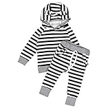 (プタス)Putars ベビー服 子供服 上下セット パーカー 長袖 男の子 縞模様 可愛い 春 秋 スポーツ 運動会 旅行 記念日 プレゼント 6-24ヶ月