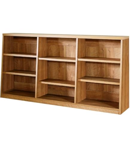 Amazon｜カリモク 書棚 本棚 HU2415 (高さ1800mm) 幅600 背板付