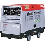 新ダイワ　ディーゼルエンジン溶接機・兼発電機　４００Ａ　車輪付き　DGW400DMCW　1台