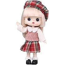 Amazon.co.jp: 着せ替え人形 かわいい ガールドール 可動 関節