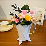 ほんのり香る100%プリザーブドフラワーアレンジ [アロマピアジェ イエローピーチ]