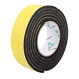 uxcell スポンジテープ クッションテープ 幅40mm 厚さ6mm 長さ2m EVA 断熱 遮音