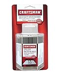 Craftsman 2-notchユーティリティナイフブレード、50 pk。