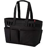 リヒトラブ ALTNA ツールバッグ ヨコ型 コーデュラ 耐荷重50kg 自立 大容量 肩掛け モバイル オフィス アウトドア ブラック A7750ー24