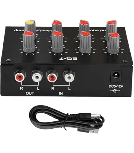 Amazon.co.jp: STARTIST EQ207 7バンドイコライザーオーディオ