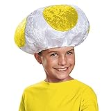 Disguise Mushroom Hat - Child Yellow Costume [並行輸入品]