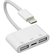 USBアダプタBNH-12　1型 Amazon.co.jp: Lightning USB変換アダプタ（3 in 1）デュアル