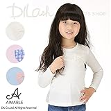 (エマーブル) AIMABLE長袖リボンポケット付きＴシャツ/春 80 ピンク