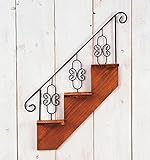 飾り棚 壁 階段型の3段、シェルフ 人気商品 壁掛け3段シェルフ