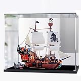 レゴ海賊船 31109 構築キット用アクリルディスプレイケース、防塵ディスプレイボックスショーケース - ディスプレイケースのみ(2mm)