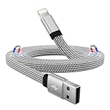 Magtame Iphone-充電ケーブル フラット平形 磁力自動収納 ライトニングケーブル MFi認証 アイフォン充電ケーブル 巻きつき防