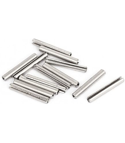 Amazon | DTGN 2.5mmx20mm(DxL) スロット付きスプリングピン 20個入り 