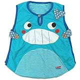 【夏物】 CHILD CHAMP(チャイルド チャンプ) SZ天竺×パイルボーダースリーパー FREE/BL NO.C-86152601