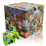 SUANES 210pcs マグネットブロック 磁石 積み木 ミニフィギュア10個 精巧なクリーパー収納ボックス DIY 磁性構築ブロック ボードゲーム 男の子 女の子 知育玩具 おもちゃ 誕生日 ブロック おもちゃ 子供用ギフト クリスマスプレゼント (210pcs ランダムブロック)