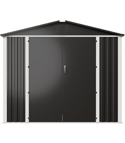 Amazon | 物置 組立式 屋外 大型 倉庫 おしゃれ 幅290奥行230高