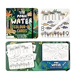 水塗り絵 ｳｫｰﾀｰﾊﾟｯﾄﾞ&ﾍﾟﾝ Dino