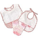 赤ちゃんの城 ギフトセット エプロンセット ピンク 日本製