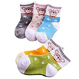 MRZD ベビー　キッズ用靴下　可愛い　ベビーソックス　子供靴下　男女兼用　お祝い　外用５セット