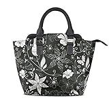 AyuStyle (アユスタイル) 3way bag ショルダーバッグ ハンドバッグ トートバッグ レディース バック　カバン　ブラック PUレザー 通勤 通学 女性用 肩掛け 手提げ 斜めがけ (ブ