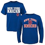 NBA Youth Boys 8 – 20 Knicks 2piece Long &半袖Tシャツセット ブルー