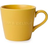 DEAN & DELUCA(ディーンアンドデルーカ) モーニングマグキャラメルイエロー マグカップ レンジ可 食洗器可 食器 コーヒー ティー 9.5x13x8.5cm
