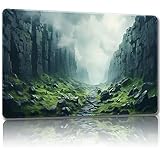 Malqiqi プレイマット MTG用 無料収納バッグ付き ゲームマット 24 x 14インチ TCG カード用ボードゲームマット マウスパッド デスクマット (マジックマット64 レギュラー)