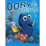 Disneys Finding Dory Plush Throw Blanket, Sea Buddies, 60x80 inches [並行輸入品]