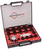 Mayhew Pro 66002 1/8-Inch to 2-Inch Imperial SAE Hollow Punch Set [並行輸入品]