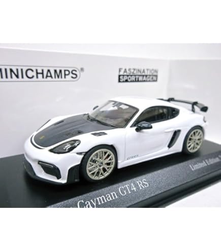 Amazon | ミニチャンプス 1/43 ミニカー 718 ケイマン GT4 2020