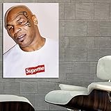 ポスター壁画マイク・タイソンSupreme 40 x 54インチ( 100 x 135 cm on粘着ビニール